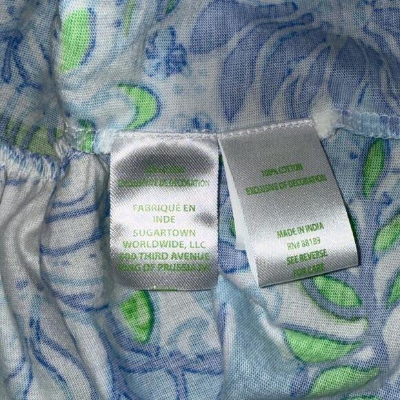 Lilly Pulitzer Frenchie Blue Designer CAMILLA SWING DRESS Preppy Classic | S - Picture 8 of 15